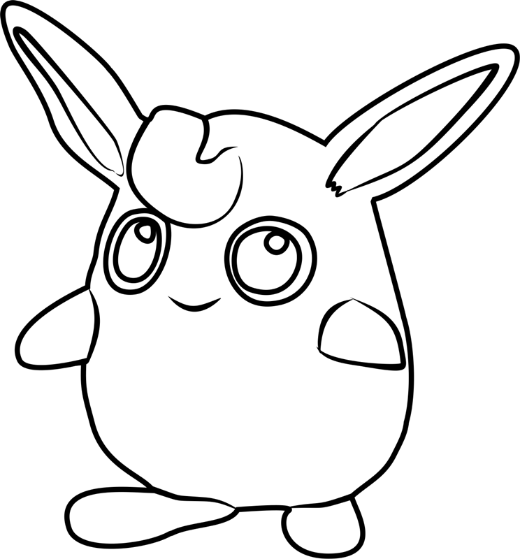 Pokemon Wigglytuff Da Colorare Scarica Stampa O Colora Subito Online