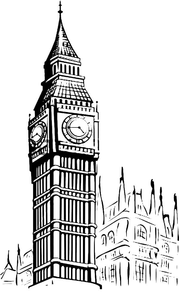 Disegni Di Big Ben Da Colorare Disegni Colorare