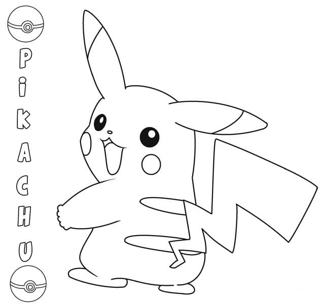 Disegni Da Colorare Pikachu