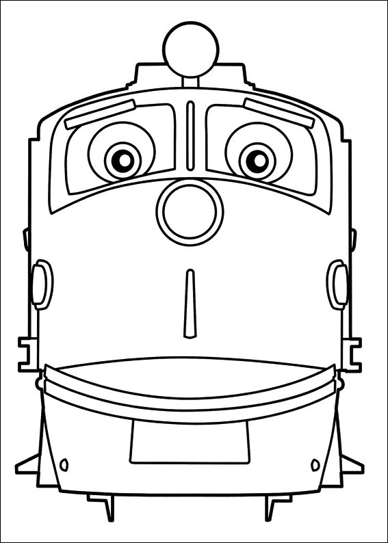 Skylar From Chuggington da colorare