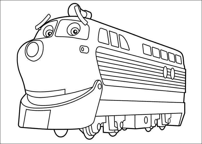 Chatsworth From Chuggington da colorare