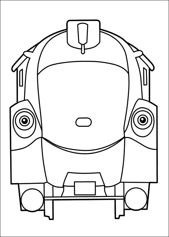 Olwin From Chuggington da colorare