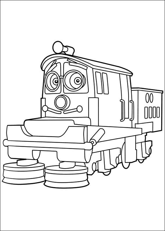 Irving Chuggington da colorare