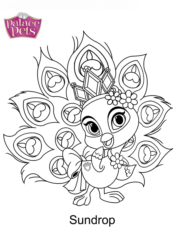 Sundrop Princesss da colorare