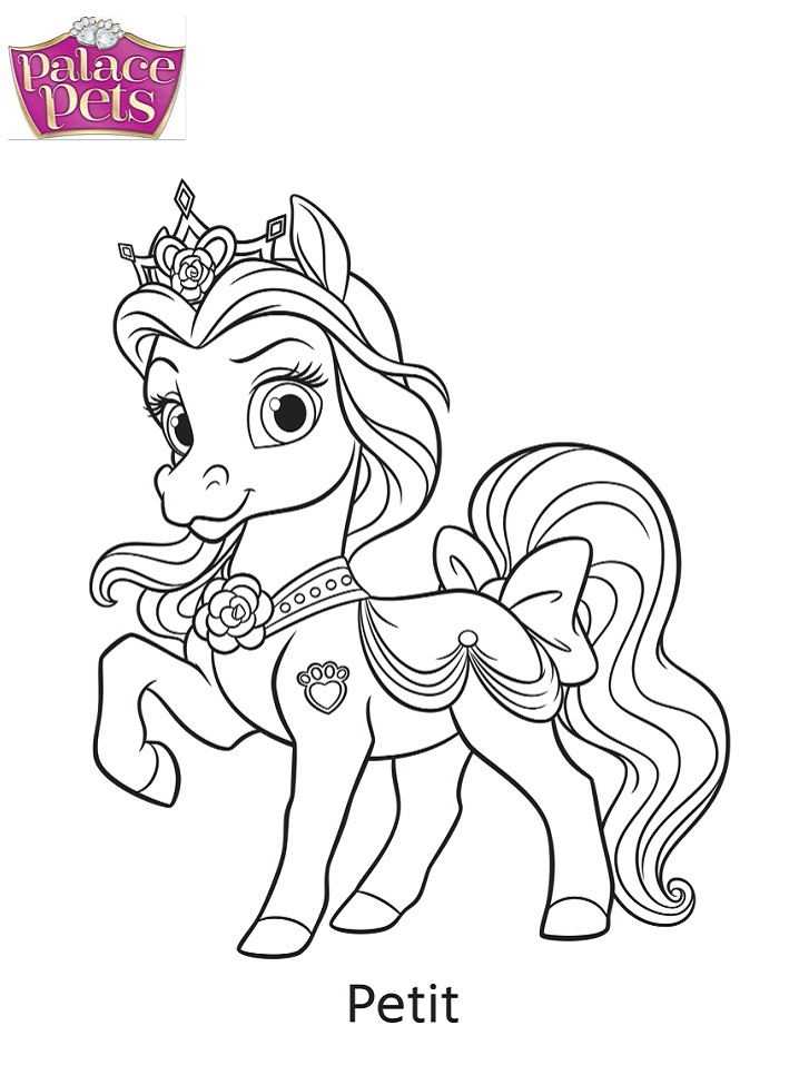 Palace Pets Petit da colorare