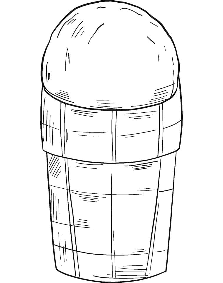 Buon gelato da colorare