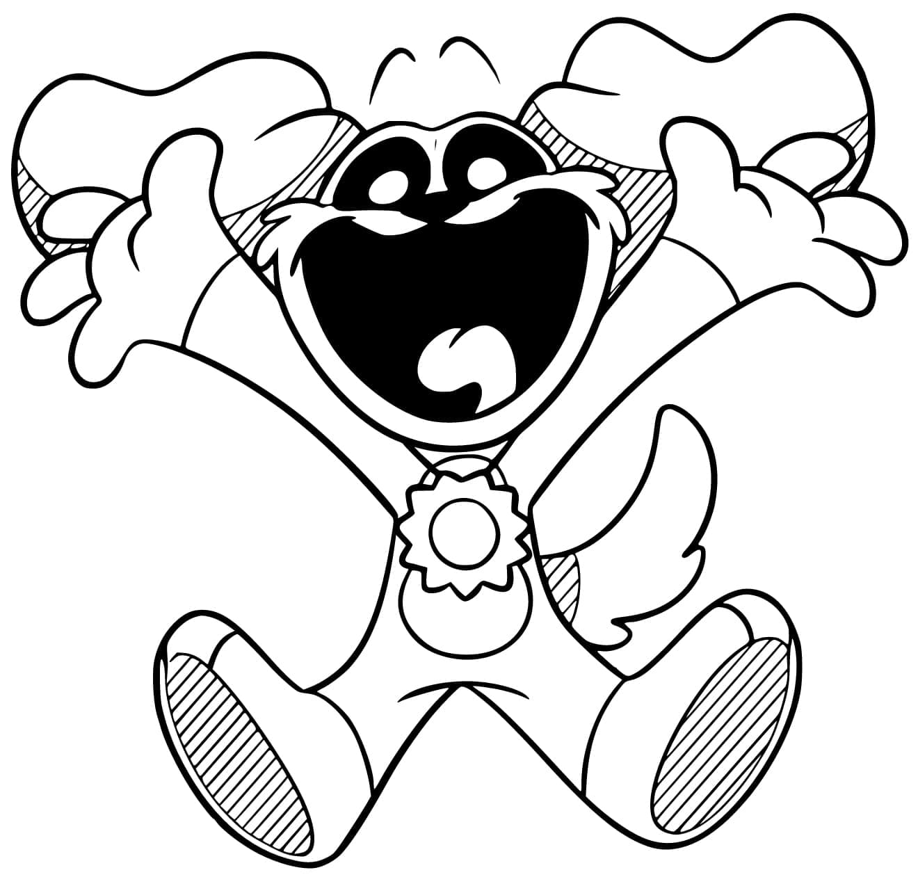 DogDay Smiling Critters gratuito da colorare