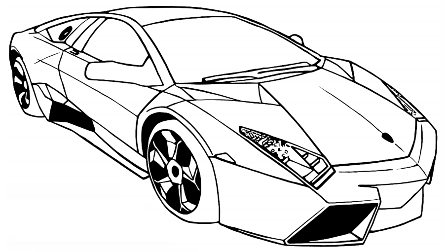 Lamborghini Reventon da colorare