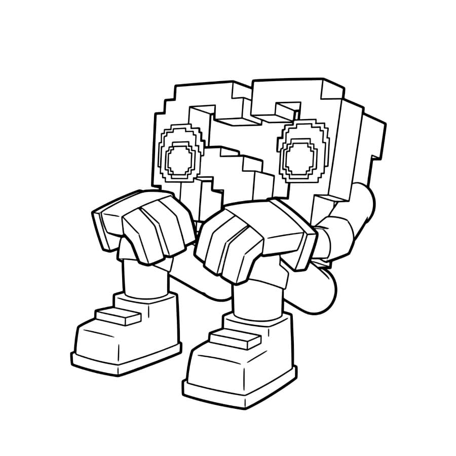 67 Brainrot seduto da colorare