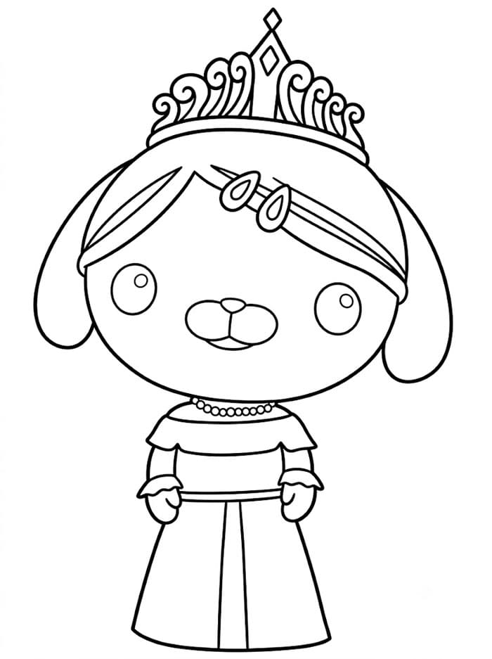 Adorabili Dashi Octonauts da colorare
