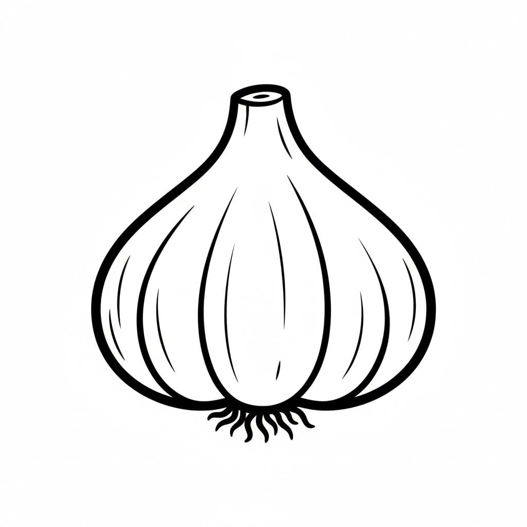 Aglio da colorare