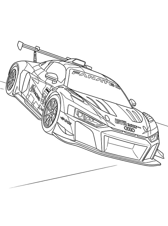 Audi base gratis da colorare