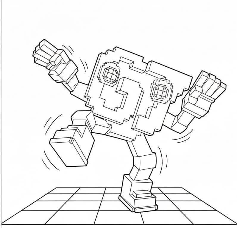 Balleggiante 67 Brainrot da colorare