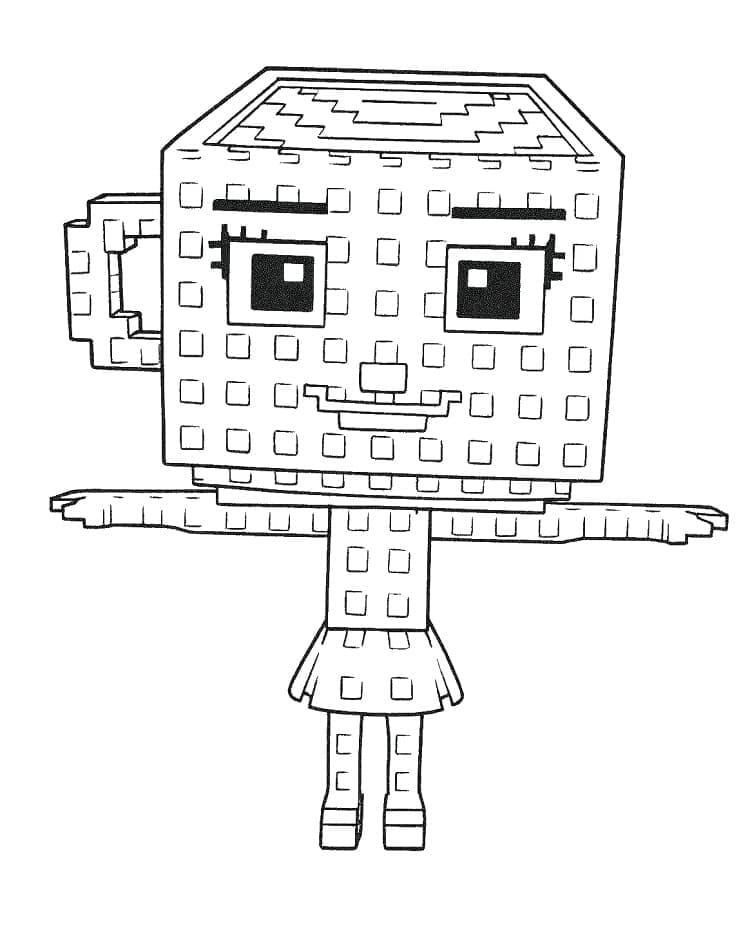 Ballerina estinta da Steal a Brainrot da colorare