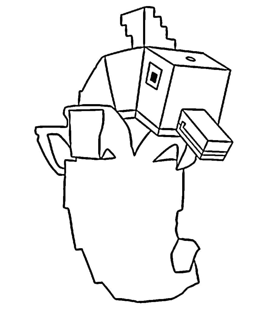 Bananita Dolphinita da Steal a Brainrot da colorare