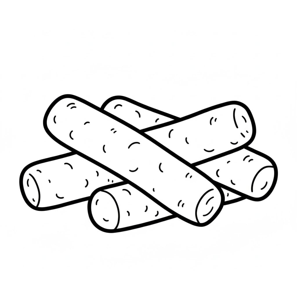 Bastoncini di formaggio da colorare
