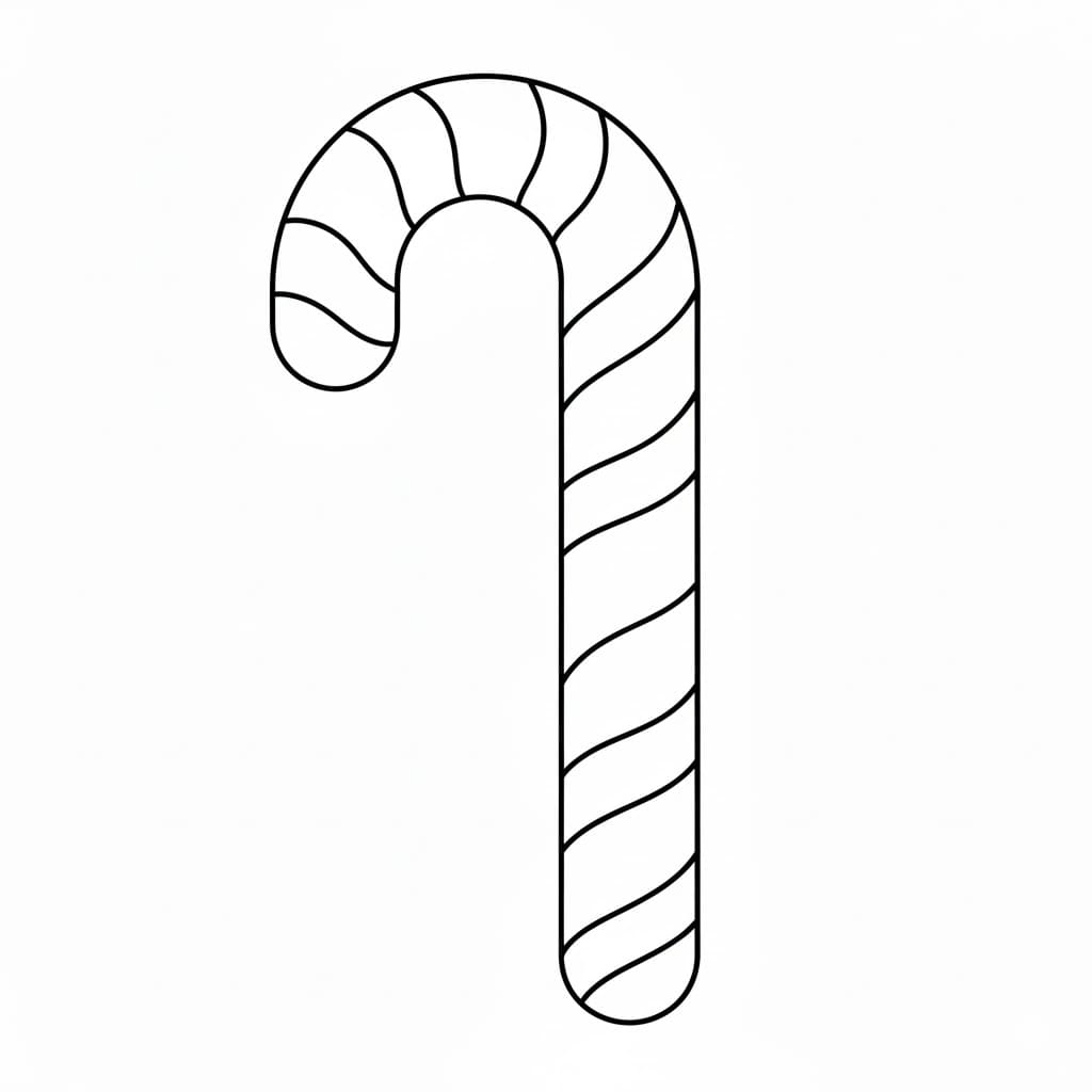 Bastoncino di zucchero a strisce morbide da colorare