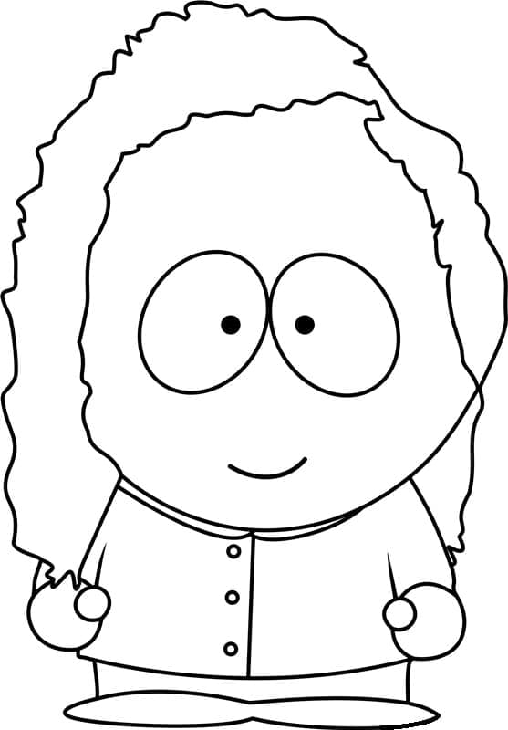 Bebe Stevens di South Park da colorare