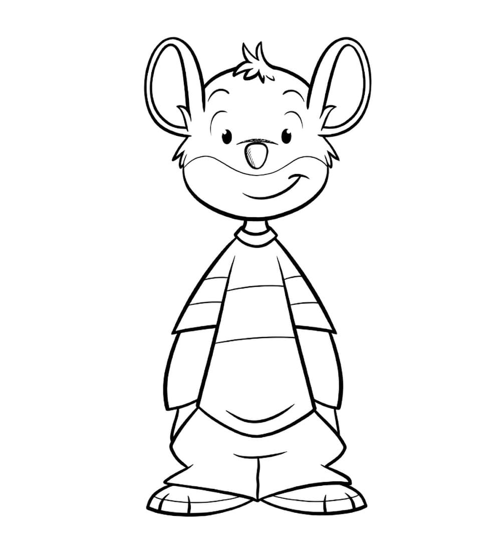 Benjamin Stilton di Geronimo Stilton da colorare