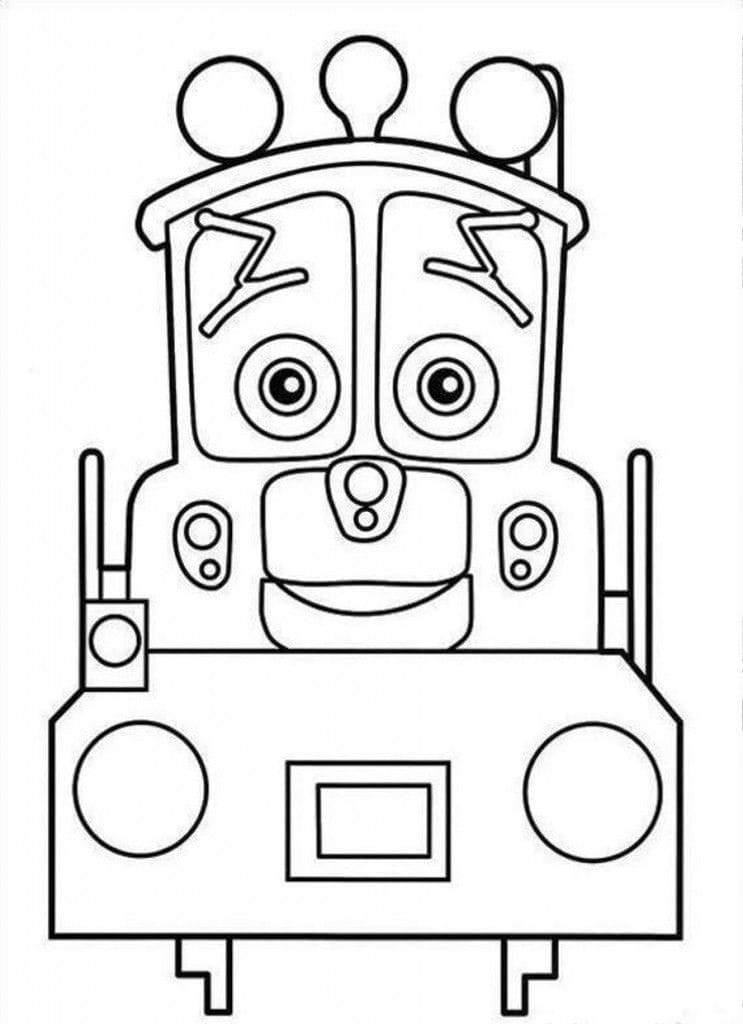 Calley di Chuggington da colorare