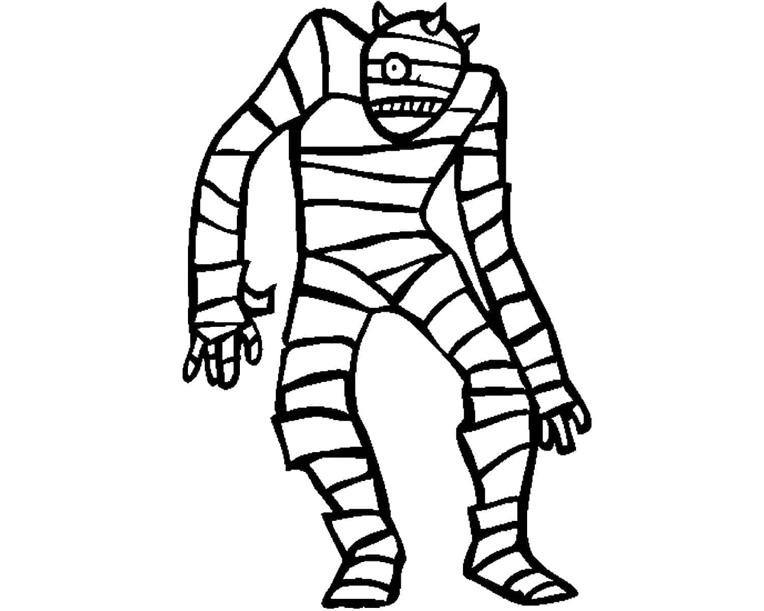 Caratteristiche Principali della Mummia da colorare