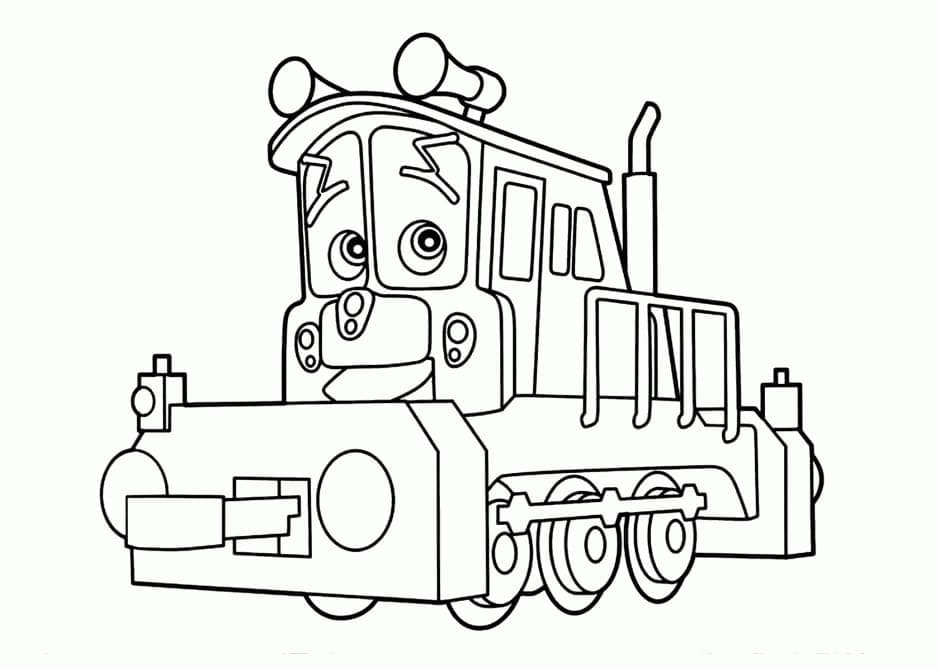 Chuggington Calley da colorare