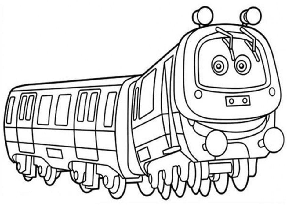 Chuggington Emery da colorare