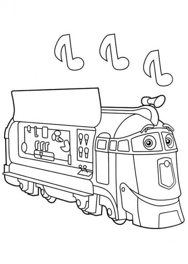 Chuggington Frostini da colorare