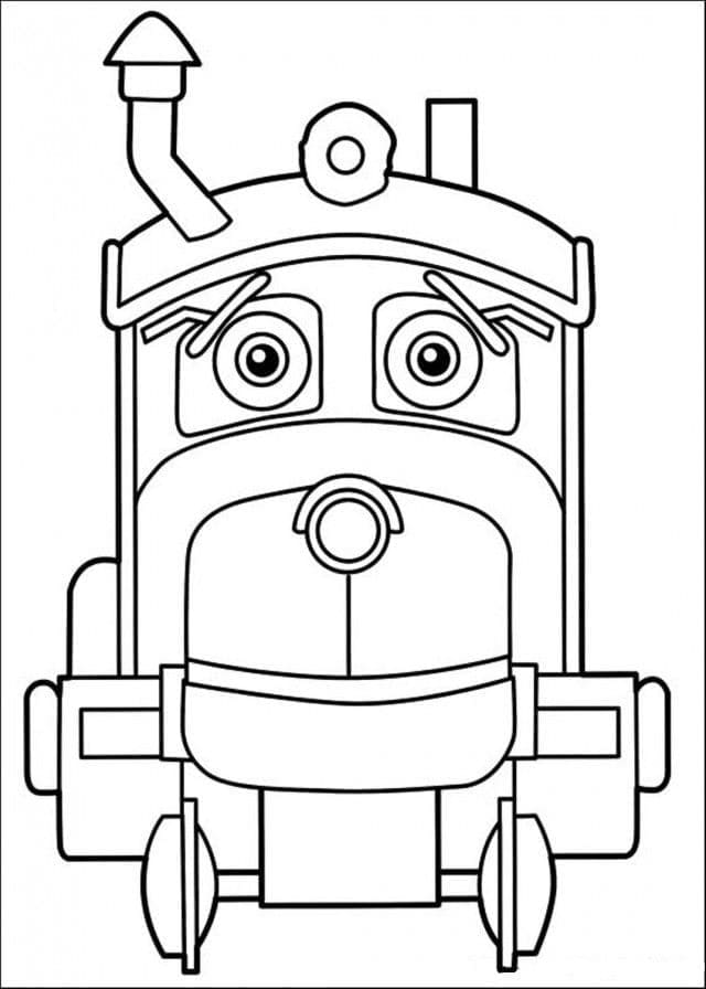 Chuggington Hodge da colorare