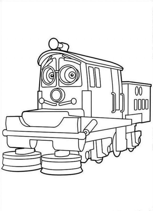 Chuggington Irving da colorare