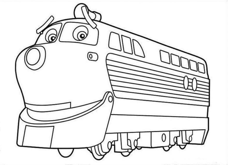 Chuggington Koko da colorare