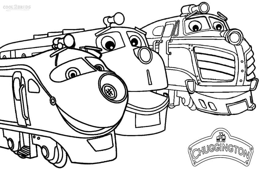 Chuggington da stampare da colorare
