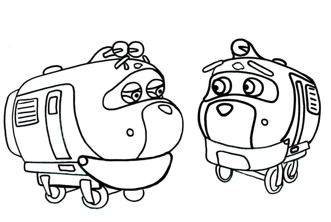 Chuggington stampabile da colorare