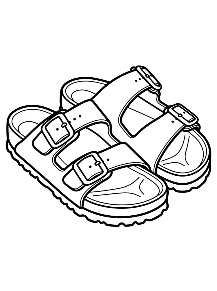 Ciabatte Birkenstock Arizona da colorare