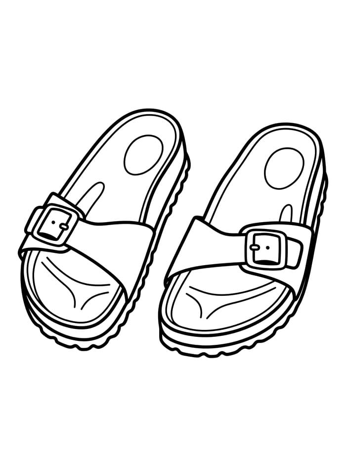 Ciabatte Birkenstock Madrid da colorare