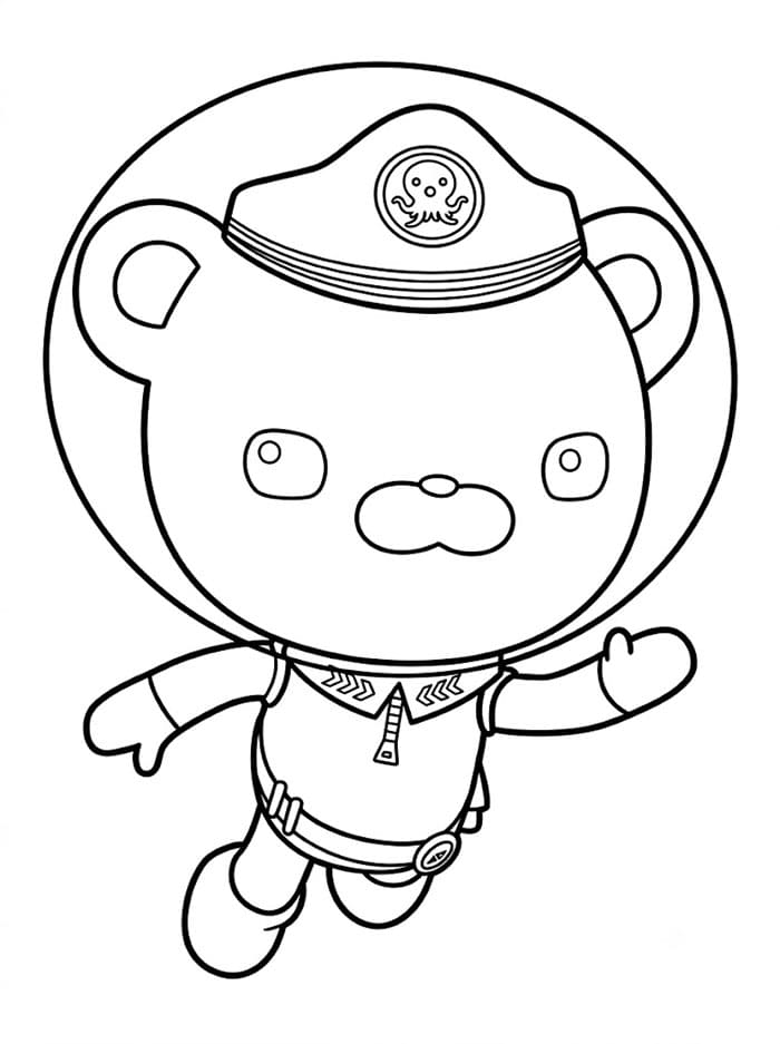 Cirripedi degli Octonauts da colorare