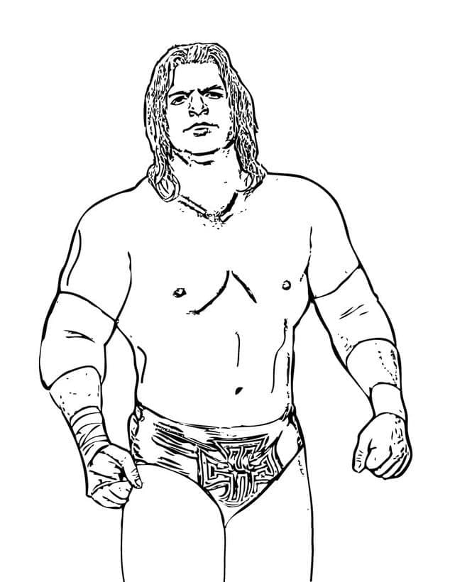 Cool Wrestling da colorare