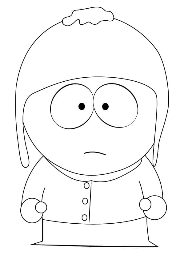 Craig Tucker di South Park da colorare