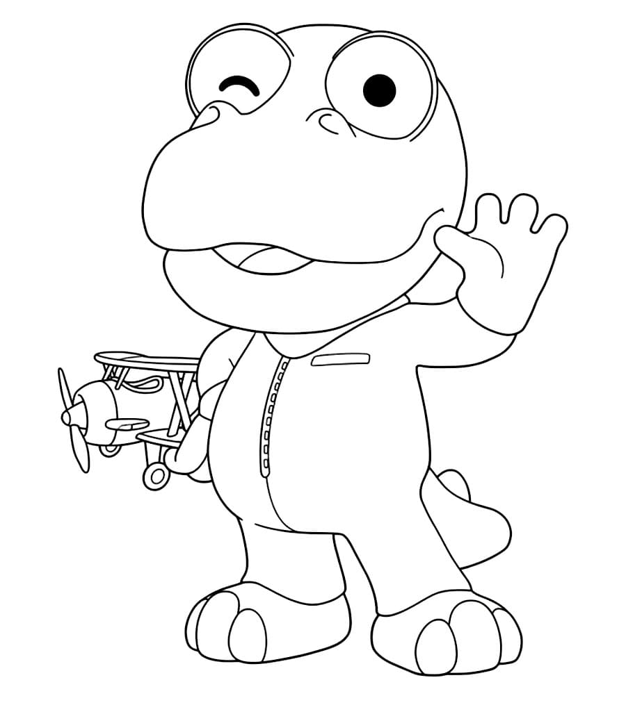 Crong di Pororo da colorare