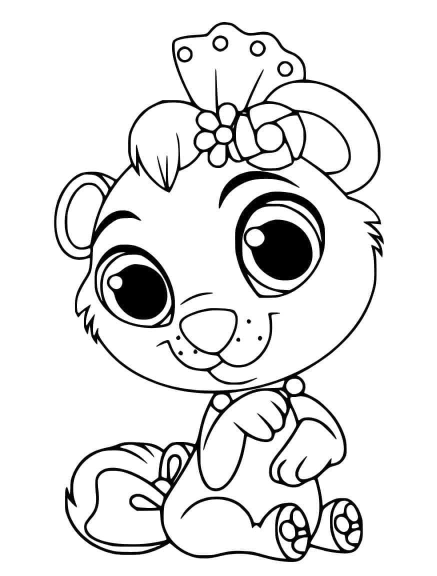 Cubbie di Palace Pets da colorare