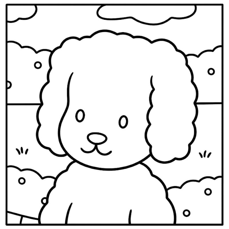 Cucciolo di Bobbie Goods da colorare
