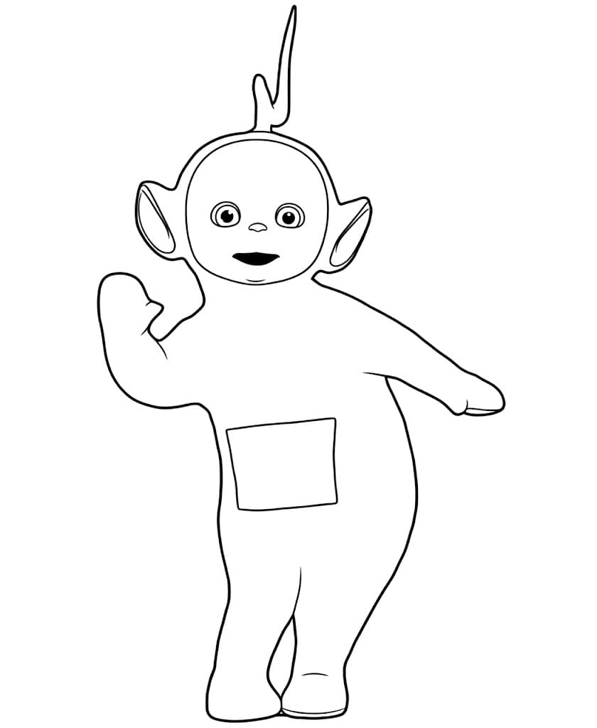 Danza Laa-Laa da colorare