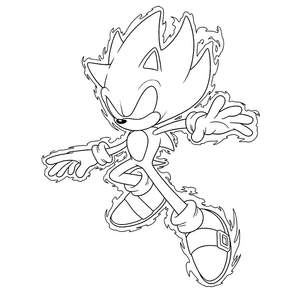 Dark Sonic è pericoloso da colorare