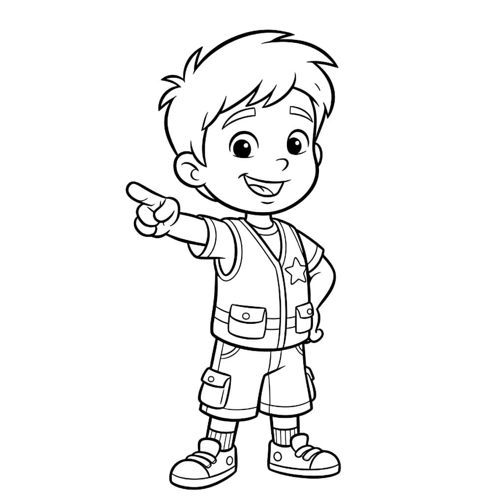 Diego indicò da colorare