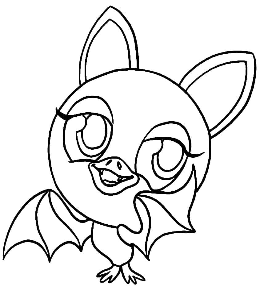 Dippy Zoobles da colorare