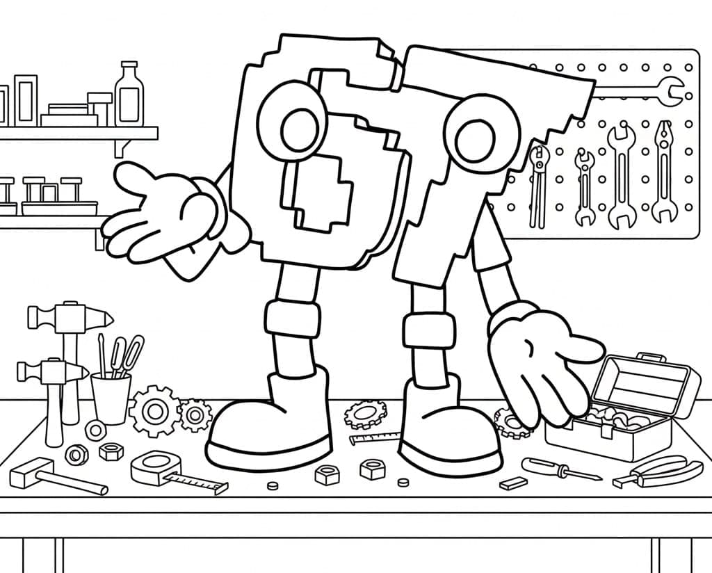 Divertente 67 Brainrot da colorare