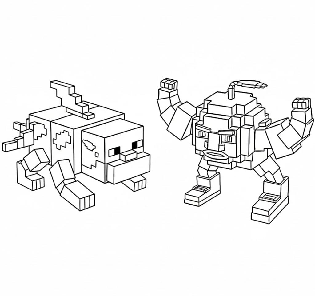 Divertente Steal a Brainrot da colorare