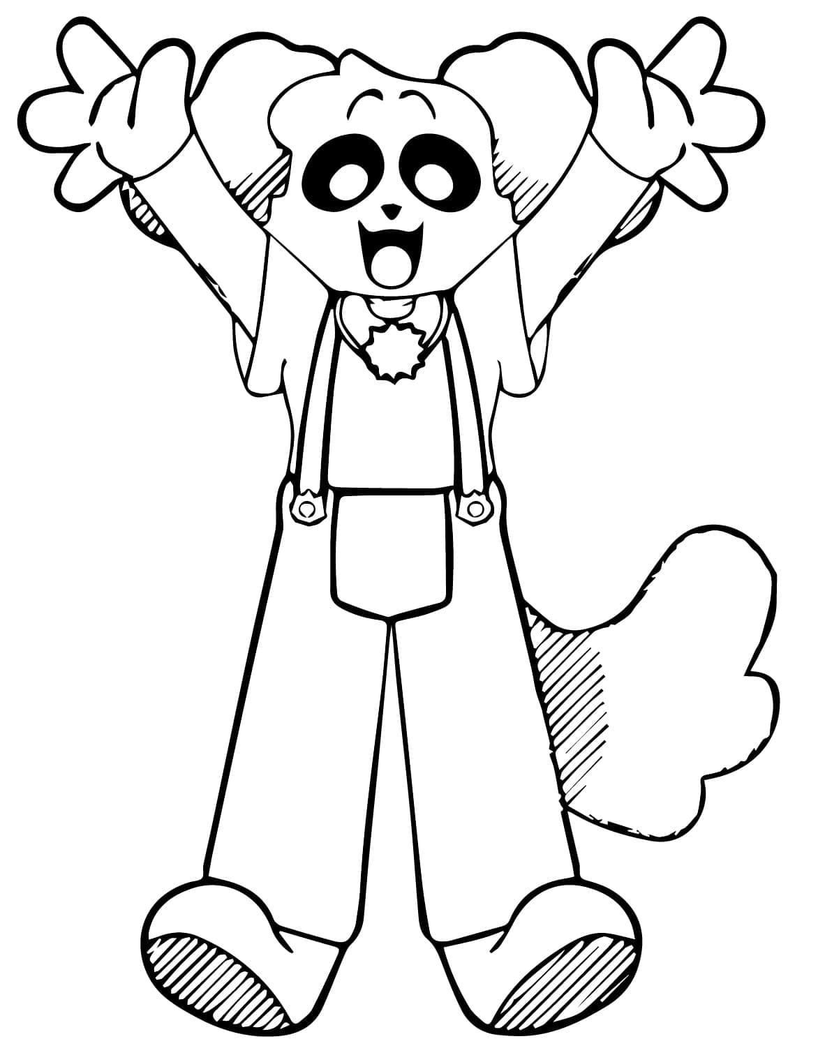 DogDay Felice da colorare