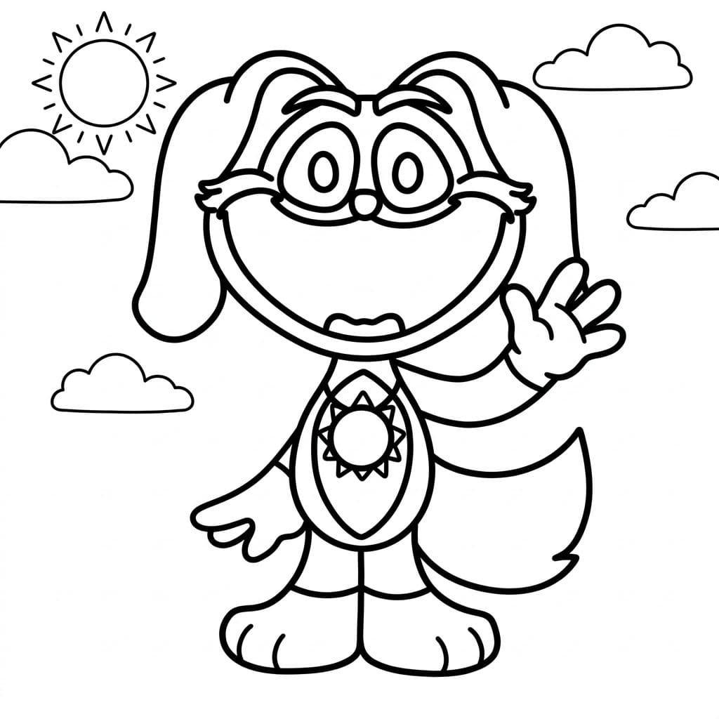 DogDay Ride Forte da colorare