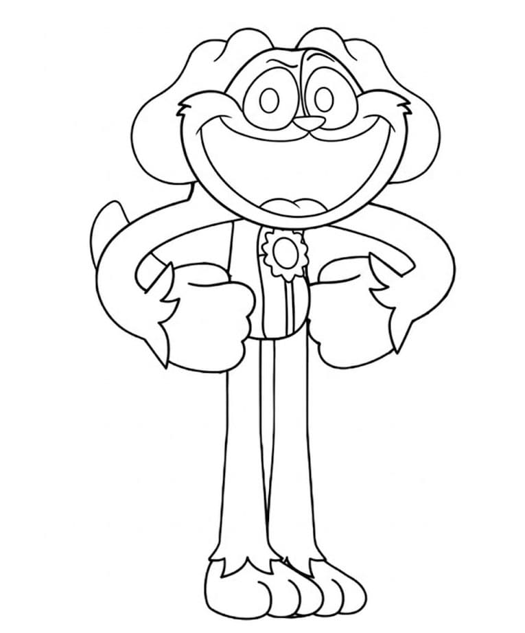 DogDay alto da colorare